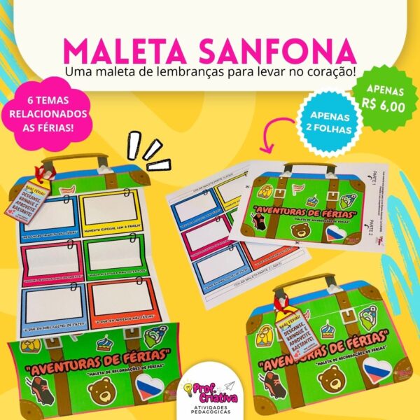 MALETA SANFONA: MEMÓRIA DE FÉRIAS