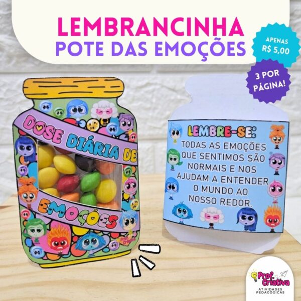 POTE DAS EMOÇÕES - DIVERTIDA MENTE - Imagem 3