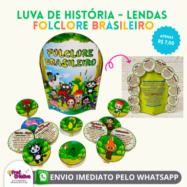 LUVA HISTÓRIA - LENDAS DO FOLCLORE BRASILEIRO