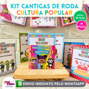 KIT CAIXINHA - CANTIGAS DE RODA