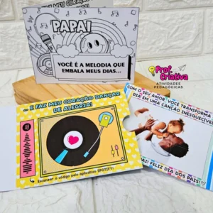 CARTÃO MELODIA - DIA DOS PAIS