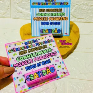CARTÃO PARA BIS - COORDENADOR PEDAGÓGICO