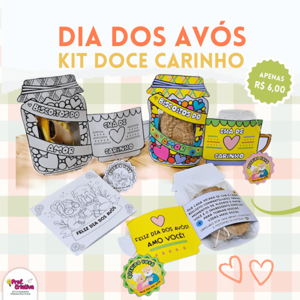 KIT DOCE CARINHO - DIA DOS AVÓS - Imagem 2