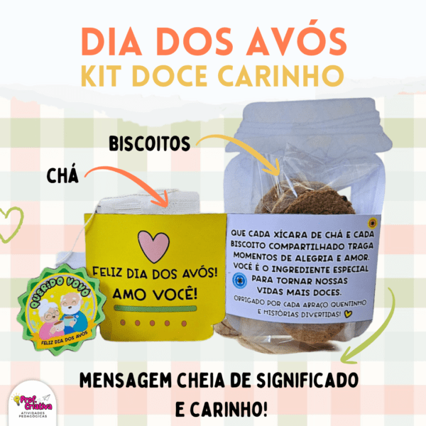 KIT DOCE CARINHO - DIA DOS AVÓS - Imagem 4