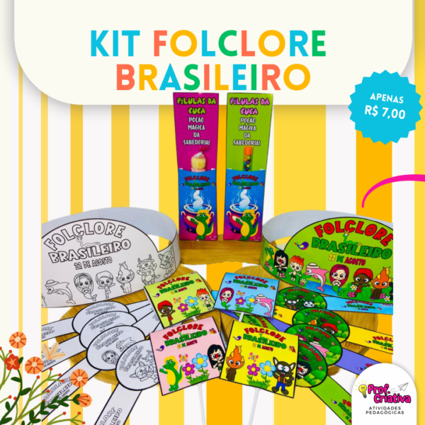 KIT FOLCLORE BRASILEIRO