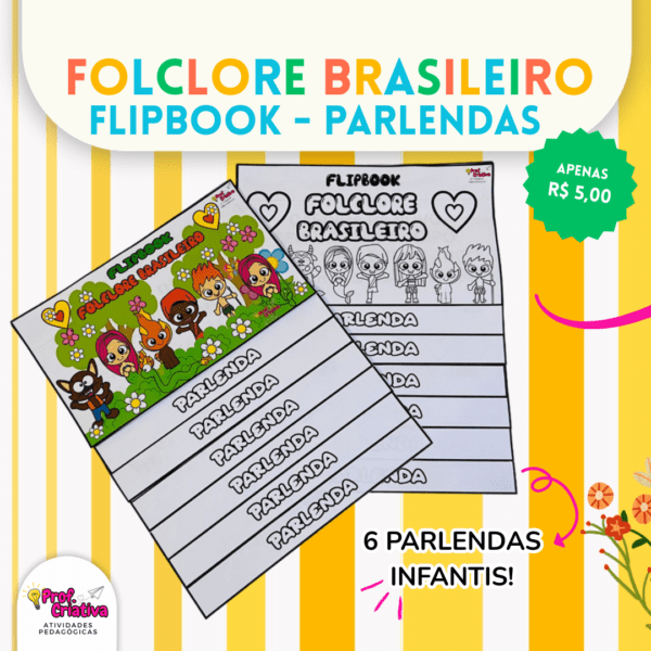 FLIPBOOK - PARLENDAS FOLCLORE - Imagem 2