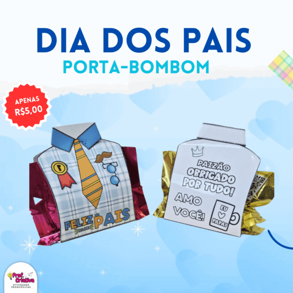 PORTA-BOMBOM - DIA DOS PAIS - Imagem 2