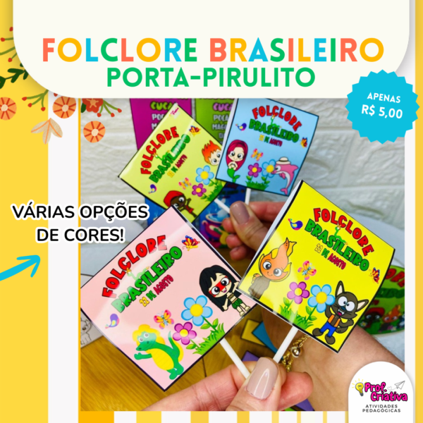 PORTA-PIRULITO - FOLCLORE BRASILEIRO - Imagem 3