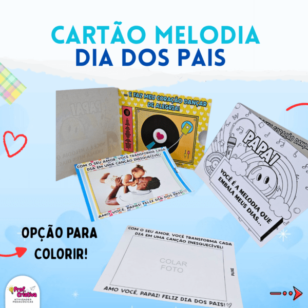 CARTÃO MELODIA - DIA DOS PAIS - Imagem 2