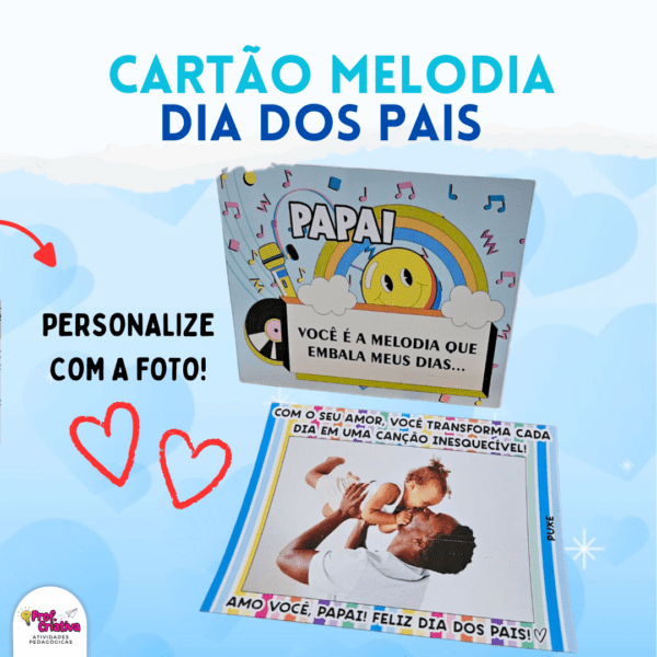CARTÃO MELODIA - DIA DOS PAIS - Imagem 3