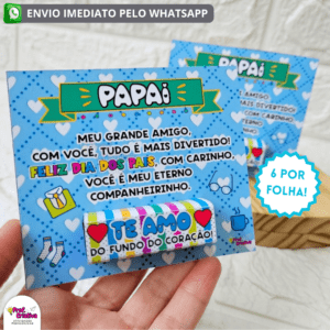 CARTÕES PARA BIS - DIA DOS PAIS