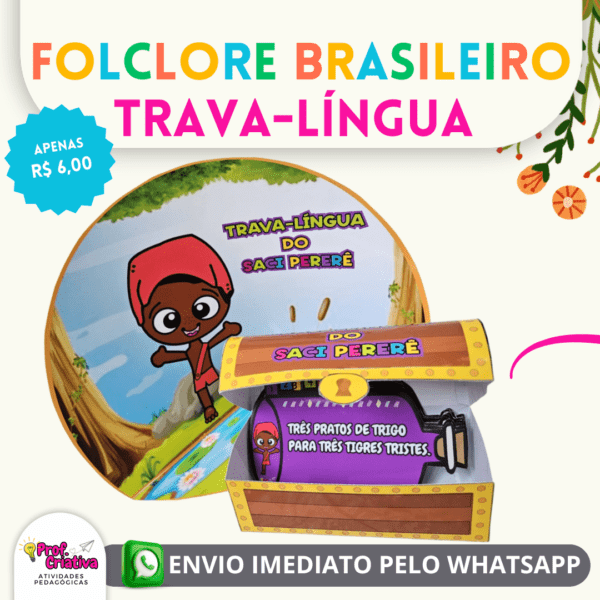 DESAFIO - TRAVA-LÍNGUA DO SACI