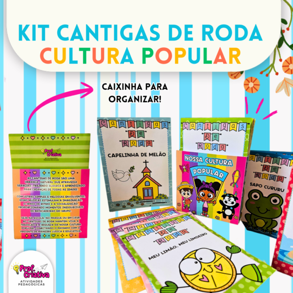 KIT CANTIGAS DE RODA - Imagem 2
