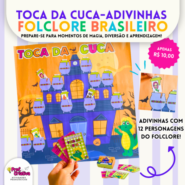 TOCA DA CUCA - ADIVINHAS DO FOLCLORE - Imagem 4