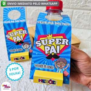 TAG MINI-REFRI SUPER PAI - DIA DOS PAIS