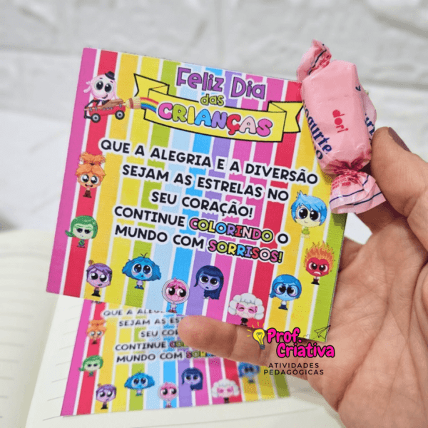 CARTÕES PARA AGENDA - DIA DAS CRIANÇAS