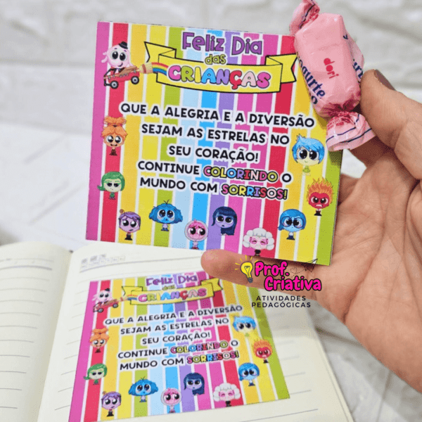 CARTÕES PARA AGENDA - DIA DAS CRIANÇAS - Imagem 2