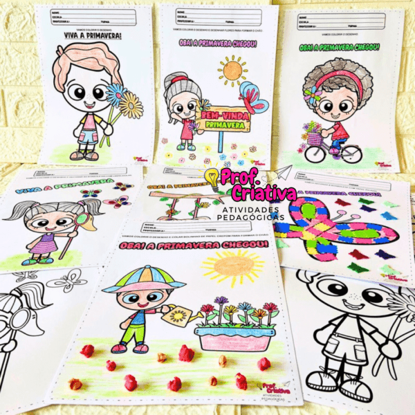 KIT DE ATIVIDADES - PRIMAVERA