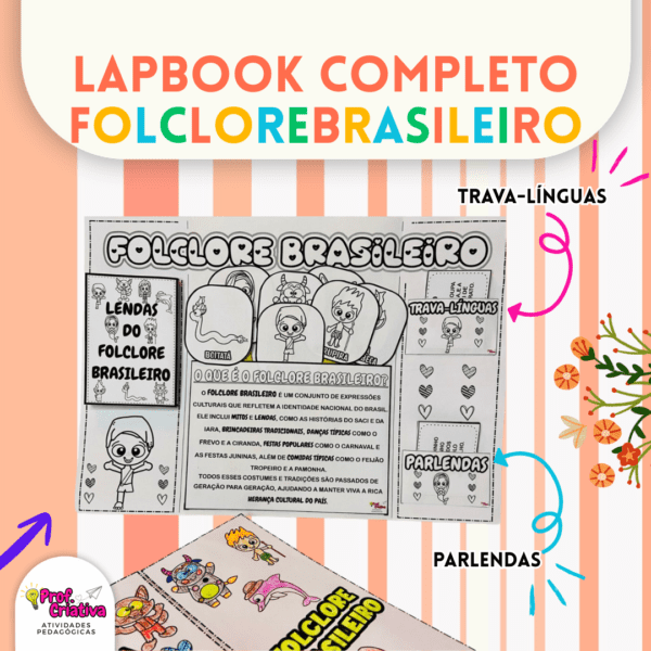 LAPBOOK - FOLCLORE BRASILEIRO - Imagem 3