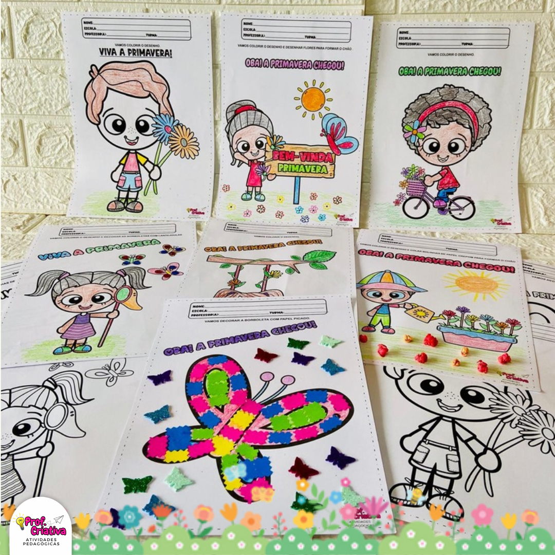 KIT DE ATIVIDADES - PRIMAVERA - Imagem 2