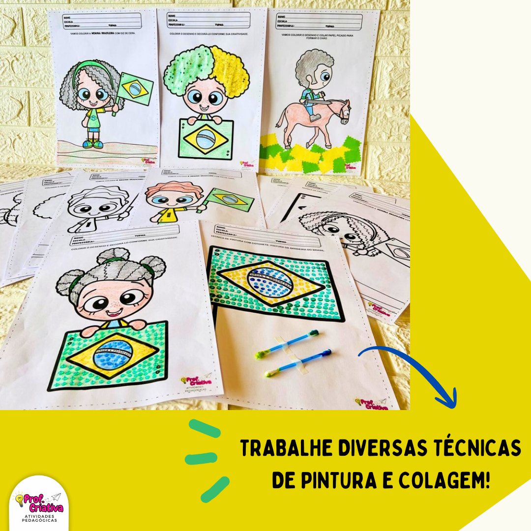 KIT DE ATIVIDADES - INDEPENDÊNCIA DO BRASIL - Imagem 2