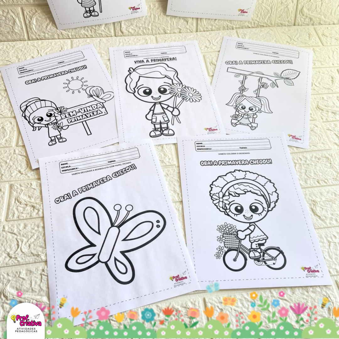 KIT DE ATIVIDADES - PRIMAVERA - Imagem 3