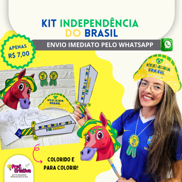 KIT INDEPENDÊNDIA DO BRASIL