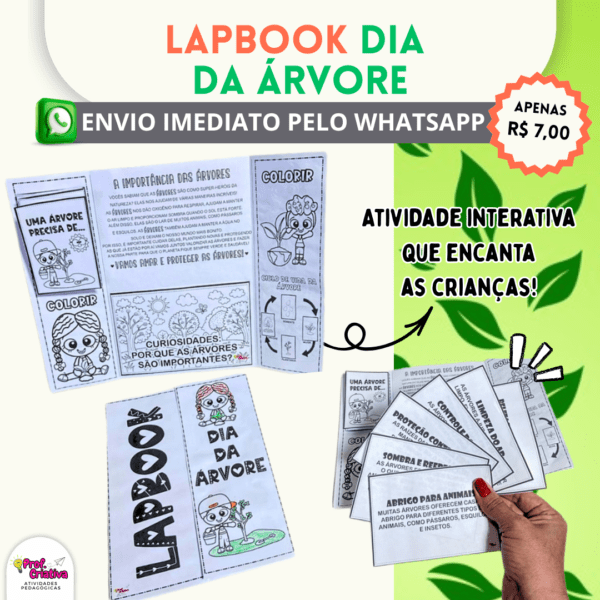 LAPBOOK - DIA DA ÁRVORE