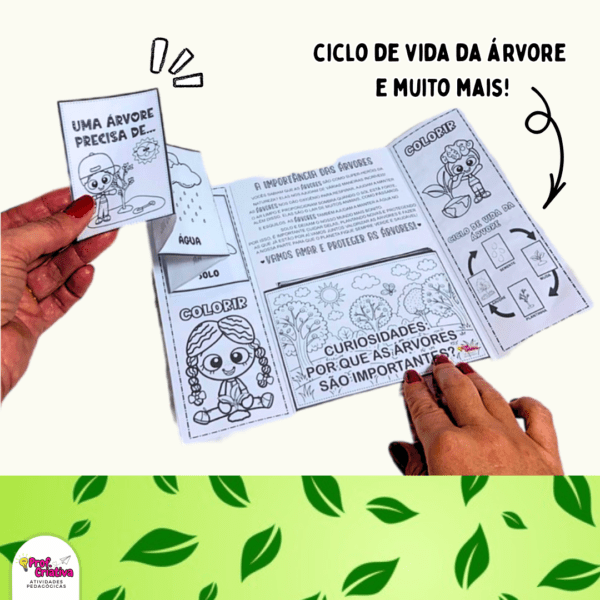 LAPBOOK - DIA DA ÁRVORE - Imagem 3