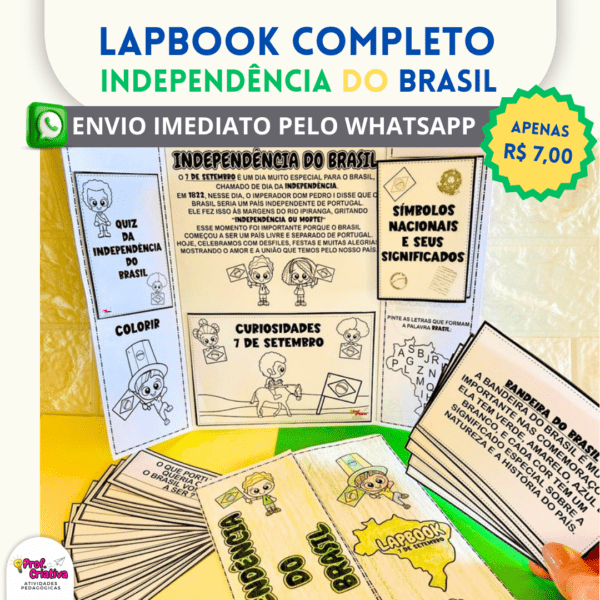 LAPBOOK - INDEPENDÊNCIA DO BRASIL