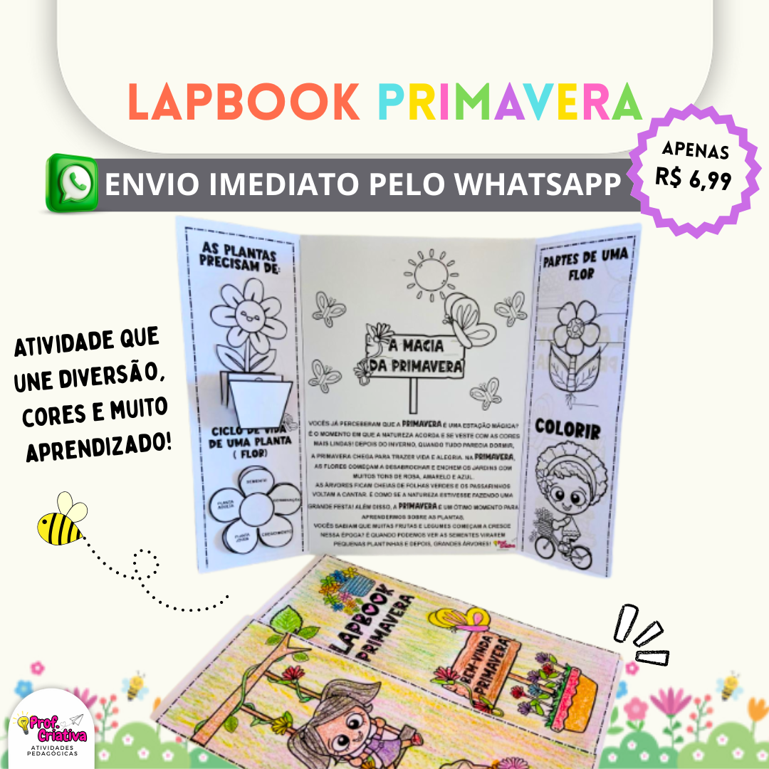 LAPBOOK - PRIMAVERA