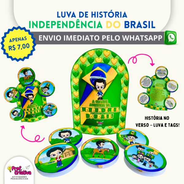 LUVA DE HISTÓRIA - A GRANDE AVENTURA DA INDEPENDÊNCIA DO BRASIL