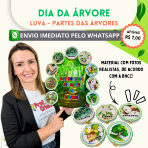 LUVA DE HISTÓRIA - DESCOBRINDO AS PARTES DA ÁRVORE