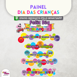 PAINEL DIVERTIDA MENTE 2 - DIA DAS CRIANÇAS