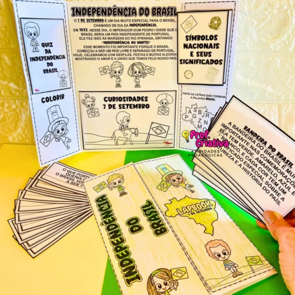 LAPBOOK - INDEPENDÊNCIA DO BRASIL