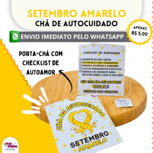 CHÁ DE AUTOCUIDADO - SETEMBRO AMARELO