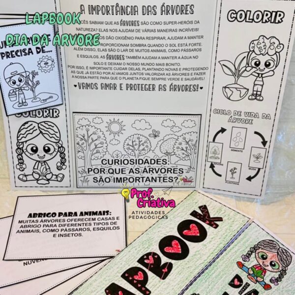 LAPBOOK - DIA DA ÁRVORE - Image 3