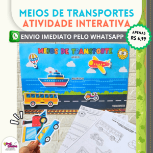 ATIVIDADE INTERATIVA - MEIOS DE TRANSPORTE
