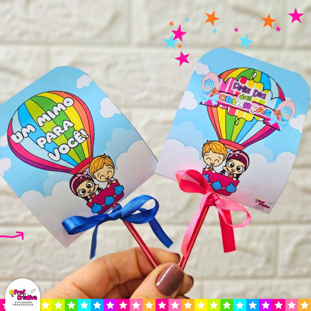 PORTA-PIRULITO - DIA DAS CRIANÇAS - Imagem 2