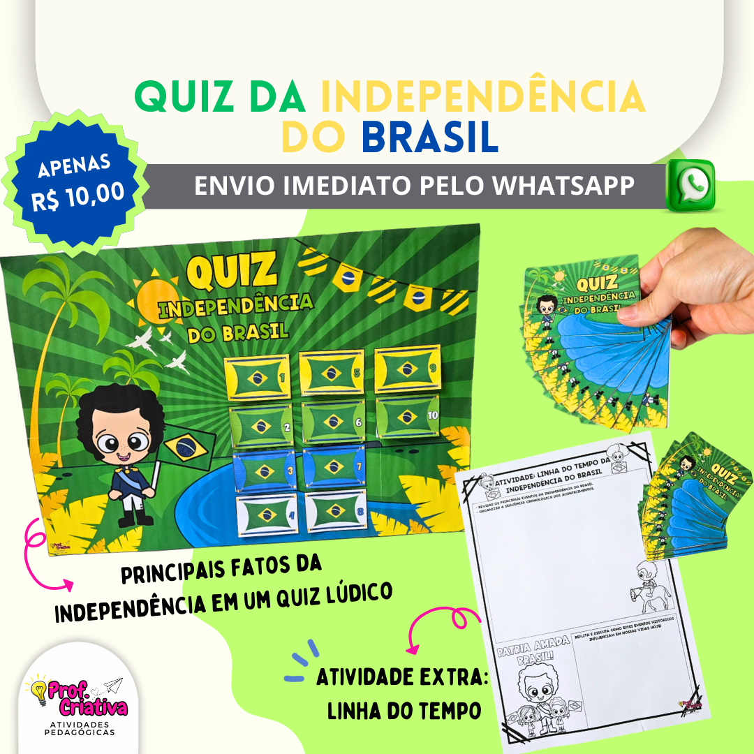 QUIZ INDEPENDÊNCIA DO BRASIL
