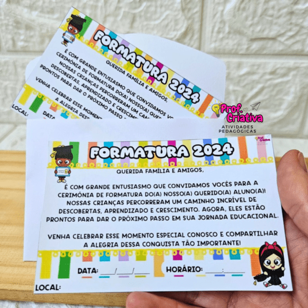 CONVITE DE FORMATURA ABC - Imagem 2