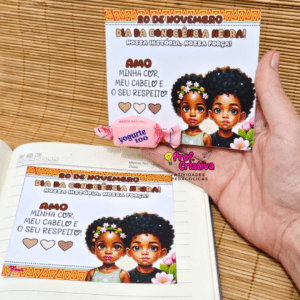 CARTÕES MENINA/MENINO– DIA DA CONSCIÊNCIA NEGRA