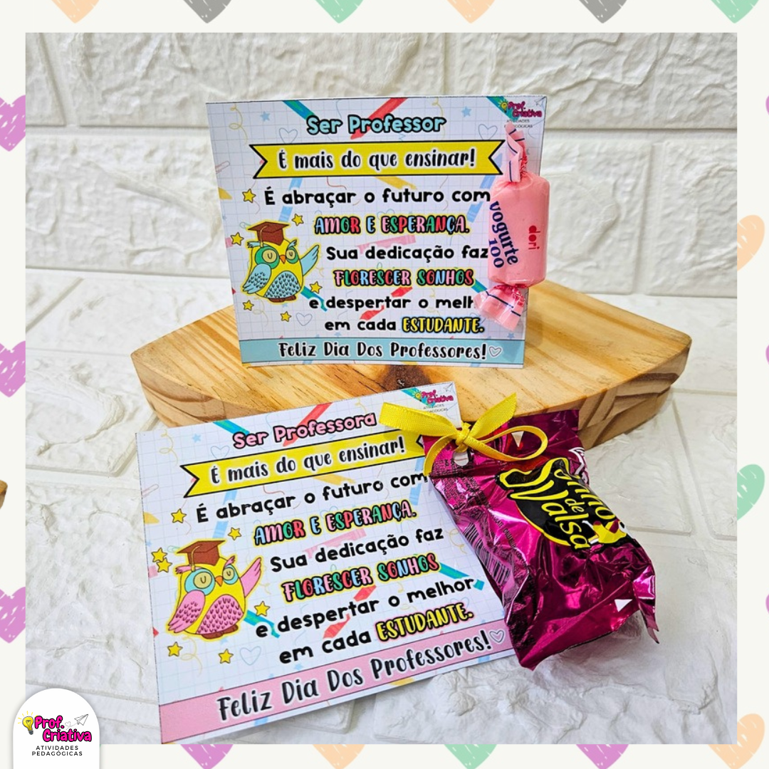 CARTÕES - DIA DOS PROFESSORES - Imagem 2