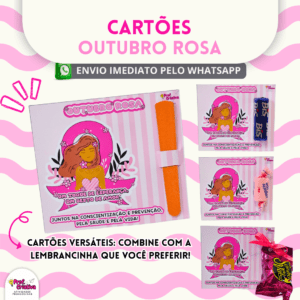 CARTÕES - OUTUBRO ROSA