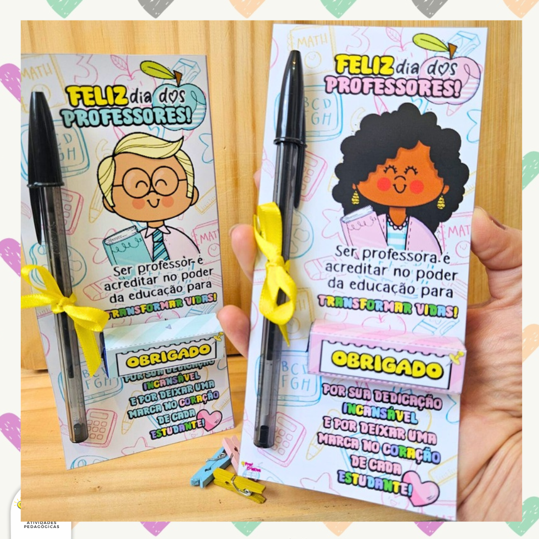PORTA-CANETA E BIS - DIA DOS PROFESSORES - Imagem 3