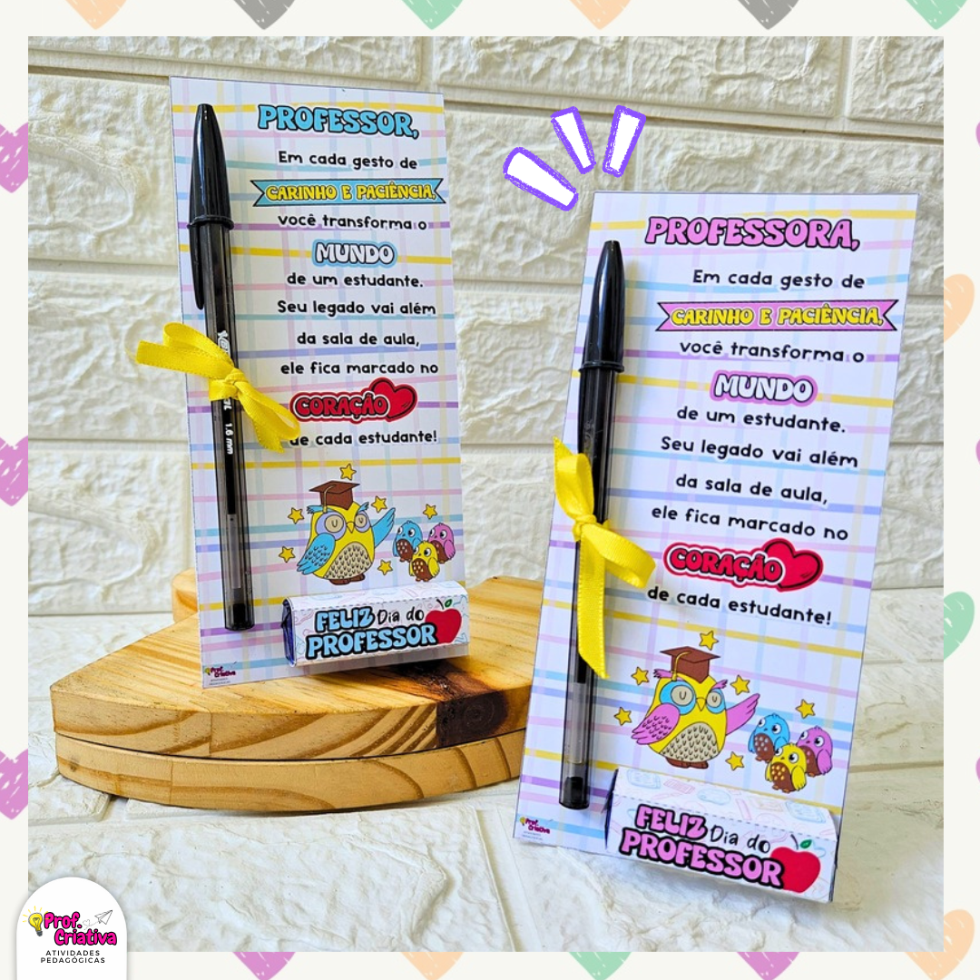 PORTA-CANETA E BIS - CORUJINHA - Imagem 2