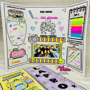 LAPBOOK MELHORES MOMENTOS - MINHA TURMA