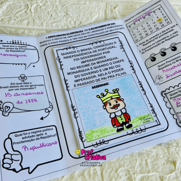 LAPBOOK - PROCLAMAÇÃO DA REPÚBLICA - Image 4