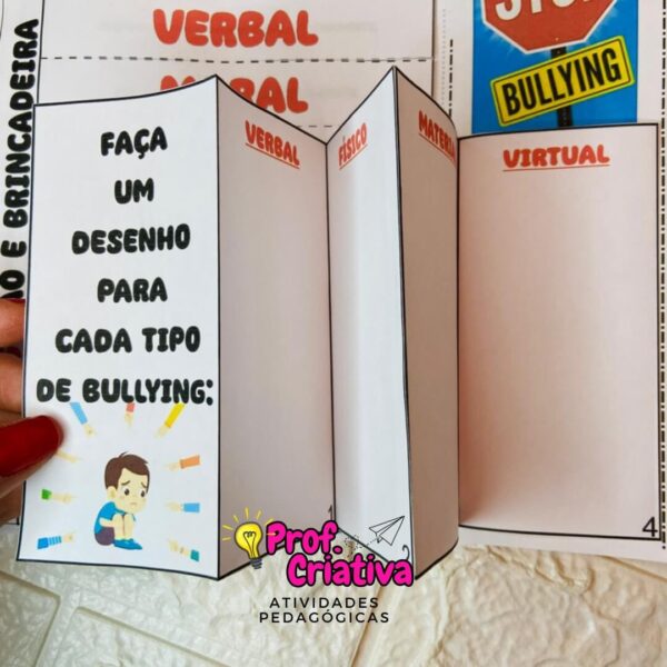 LAPBOOK - BULLYING NÃO! - Imagem 4