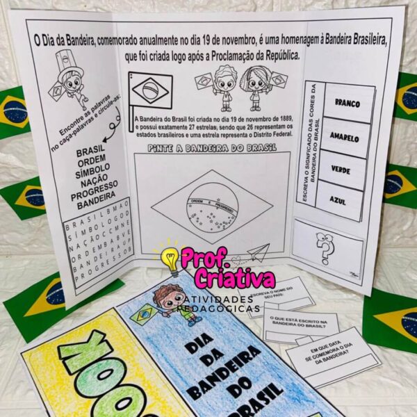 LAPBOOK - DIA DA BANDEIRA DO BRASIL